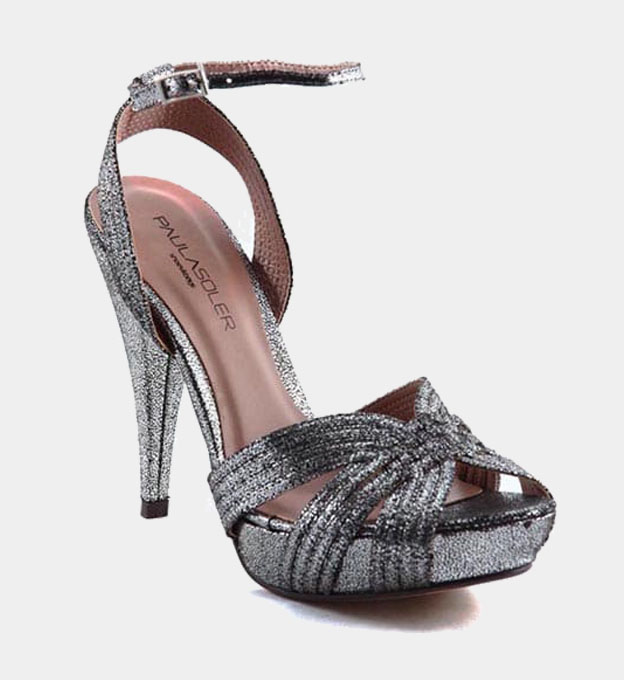 Paula Soler Sandal Womens Silver