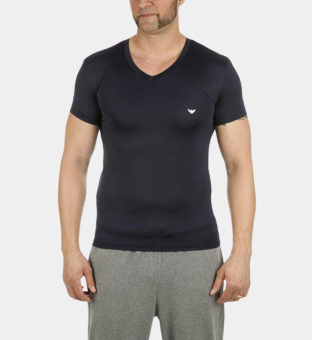 Emporio Armani T-shirt Mens Navy Blue