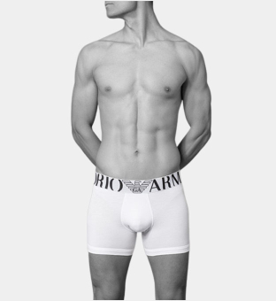 Emporio Armani Boxer Mens White