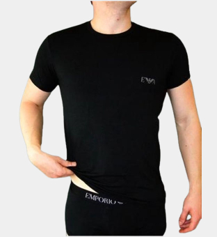 Emporio Armani T-shirt Mens Black