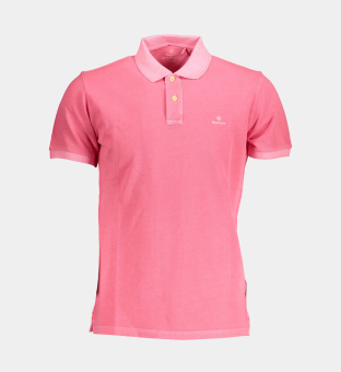 GANT Polo Shirt Mens Pink