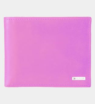 Tommy Hilfiger Leather Wallet Mens Pink