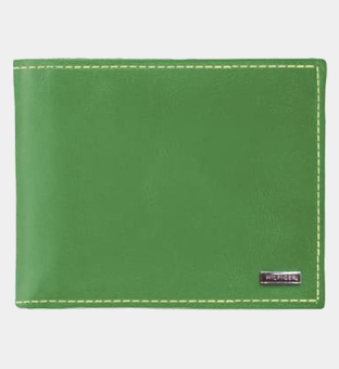 Tommy Hilfiger Leather Wallet Mens Green