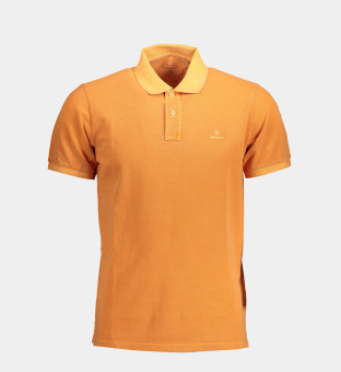 GANT Polo Shirt Mens Orange