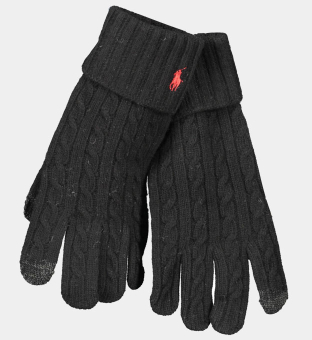 Ralph Lauren Gloves Mens Black
