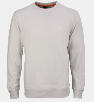 Hugo Boss Relaxed-Fit Sweatshirt Mens Light P