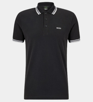Hugo Boss Polo Shirt Mens Black