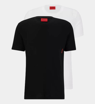 Hugo Boss 2 Pack T-shirts Mens Black White
