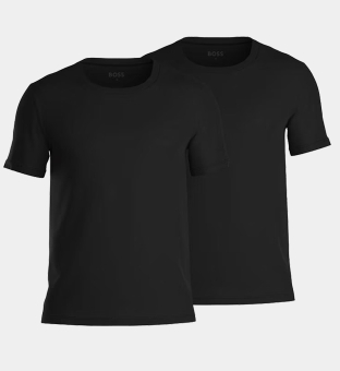 Hugo Boss 2 Pack T-shirts Mens Black
