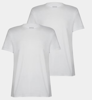 Hugo Boss 2 Pack T-shirts Mens White