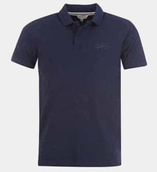 SoulCal Pique Polo Shirt Mens Navy 