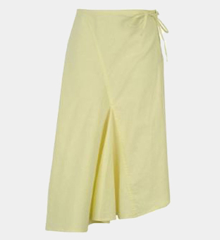 Miss Posh Skirt Womens Lemon