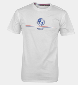 Kangol Centre Logo T-shirt Mens White