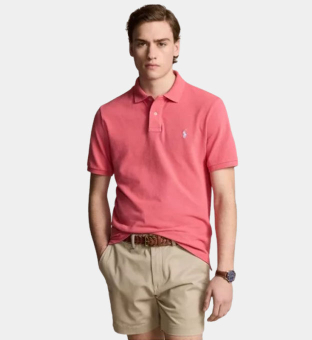 Ralph Lauren Polo Shirt Mens Red