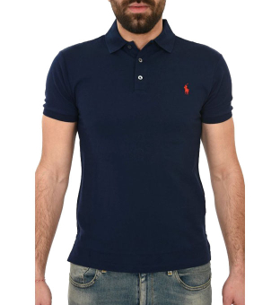 Ralph Lauren Polo Shirt Mens Blue