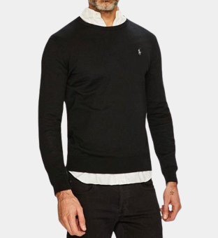 Ralph Lauren Sweater Mens Black