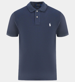 Ralph Lauren Polo Shirt Mens Navy Blue