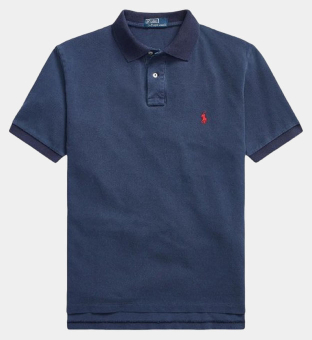 Ralph Lauren Polo Shirt Mens Navy Blue