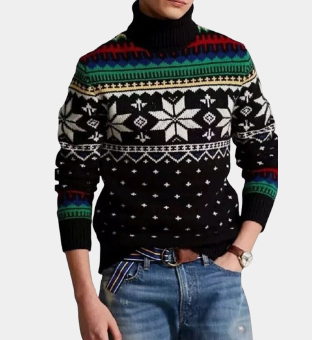 Ralph Lauren Jumper Mens Black