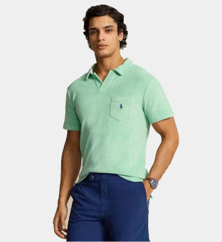 Ralph Lauren Polo Shirt Mens Light Green