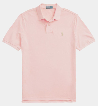 Ralph Lauren Polo Shirt Mens Pink