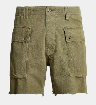 Ralph Lauren Cargo Shorts Mens Olive Green
