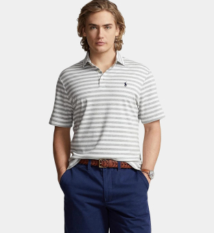 Ralph Lauren Polo Shirt Mens Grey