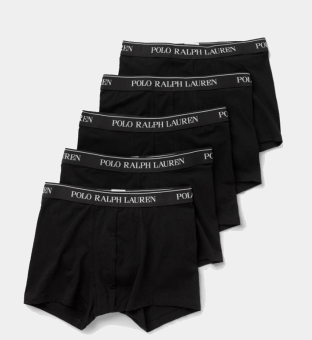 Ralph Lauren 5 Pack Boxers Mens Black