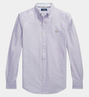 Ralph Lauren Oxford Shirt Mens Purple