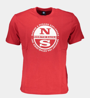 North Sails T-shirt Mens Red