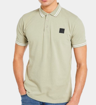 Avant Garde Polo Shirt Mens Sage Green