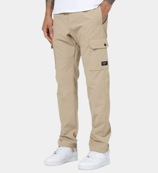 Closure London Cargo Pants Mens Sand