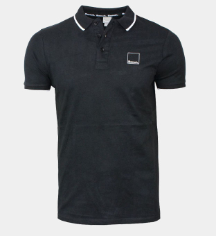 Bench Polo Shirt Mens Black