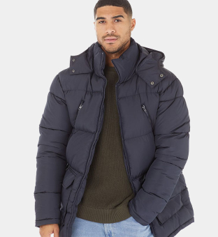 French Connection Jacket Mens Marine