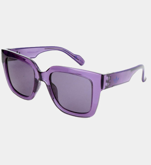 Adidas Sunglasses Womens Semitransparent Violet