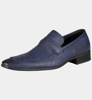 Versace 1969 Moccasins Mens Blue