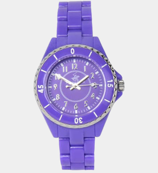 Beverly Hills Polo Club Watch Womens Purple