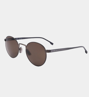 Hugo Boss Sunglasses Mens Matte Ruthenium Black