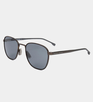 Hugo Boss Sunglasses Mens Matte Ruthenium Black