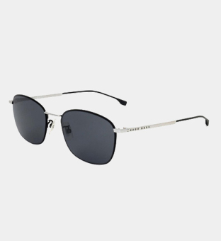 Hugo Boss Sunglasses Mens Matte Black Silver