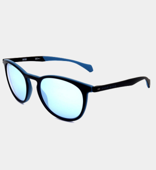 Hugo Boss Sunglasses Mens Matte Black Blue