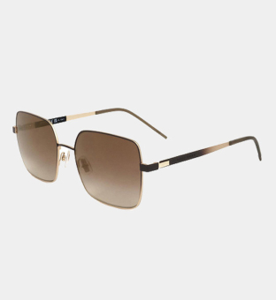 Hugo Boss Sunglasses Womens Matte Brown Gold