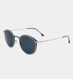 Hugo Boss Sunglasses Mens Matte Ruthenium Blue