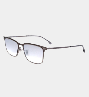 Hugo Boss Sunglasses Mens Matte Dark Ruthenium