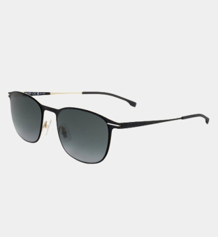 Hugo Boss Sunglasses Mens Matte Black Gold