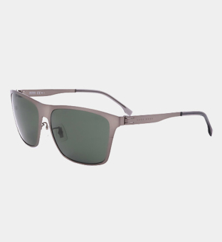 Hugo Boss Sunglasses Mens Matte Dark Ruthenium