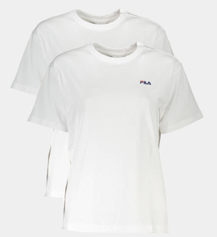 Fila 2 Pack T-shirts Womens White