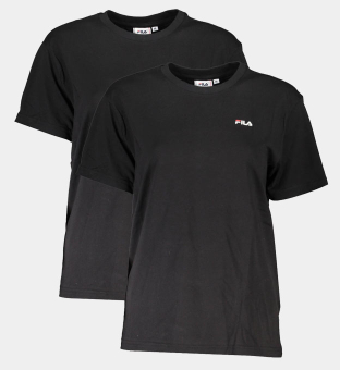 Fila 2 Pack T-shirts Womens Black