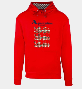 Aquascutum Sweater Mens Red