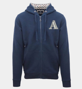 Aquascutum Sweater Mens Navy Blue